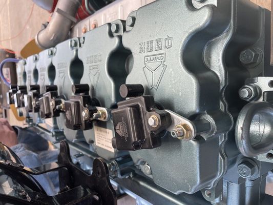 T140GF-S Genset Модель T12-1 Модель двигателя Sinotruk Fuqiang Power Газогенератор мощностью 180 кВт