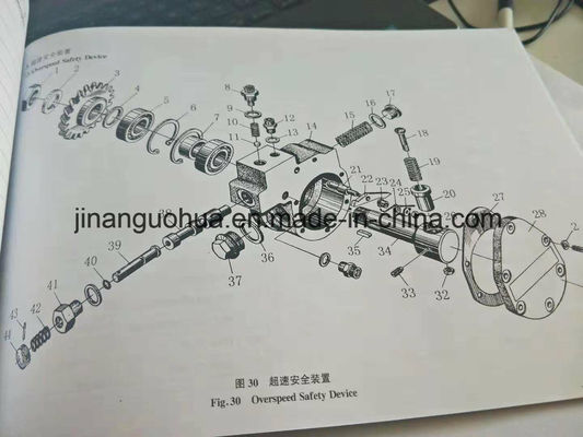 12vb. 37j2.00 Поставка устройств безопасности при превышении скорости для Jichai Shengdong 190 Части двигателя