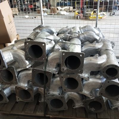 1812t. 09.10A Манифолд типа T, используемый в Джинане 500 кВт Газогенератор для фиксированной установки