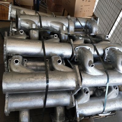 Установка 235.09.50X Выхлопный коллектор для 12V190 Газогенератора Общие единицы