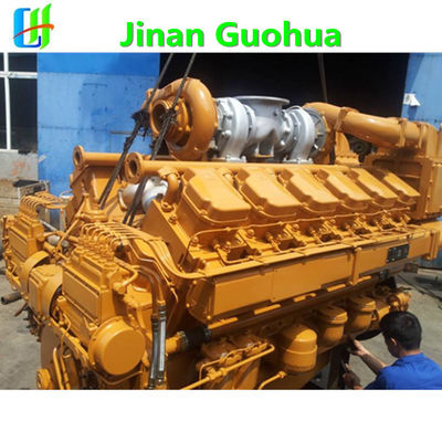 12V190 Запрос на заказ Джинана G12V190pzl Двигатель используется на нефтяном месторождении 1300 р/мин 810кВт