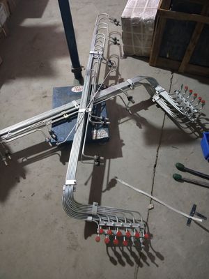 Алюминиевая труба для впрыска топлива для дизельных двигателей 12V190