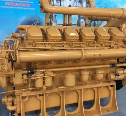 12-цилиндровый двухтактный дизельный двигатель H16V190 Jinan Jichai Chidong для производительности