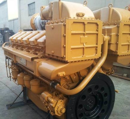 Джичай Цзинань Дизельный двигатель B6190 G6190 200-300kw Морской двигатель Режим зажигания Зажигание