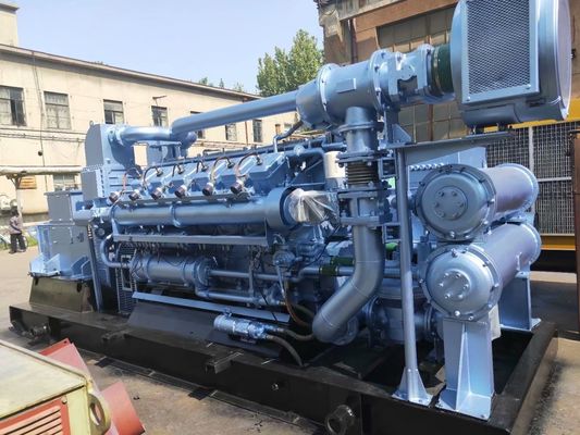 Стандартный компонент Shengdong 500kw Газовый генератор 500gjz1-Pwt-Esm3 T12V190zl-2 Модель двигателя