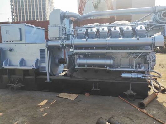 Стандартный компонент Shengdong 500kw Газовый генератор 500gjz1-Pwt-Esm3 T12V190zl-2 Модель двигателя