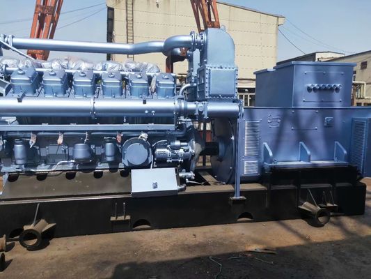 Стандартный компонент Shengdong 500kw Газовый генератор 500gjz1-Pwt-Esm3 T12V190zl-2 Модель двигателя