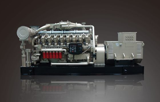 Джичай 1000кВ газовый генератор 1200GF-T Модель двигателя H16V190zdt на поршневом штифте 16V190