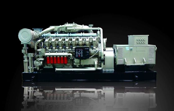 Джичай 1000кВ газовый генератор 1200GF-T Модель двигателя H16V190zdt на поршневом штифте 16V190