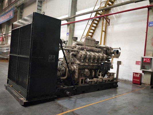 Тип выхода постоянного тока 1000kw Jichai H16V190 Природный газовый генератор Модель двигателя на конкурентной основе