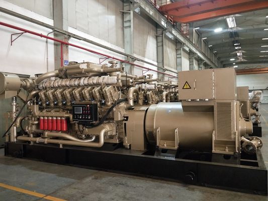 1200 кВт 1000 р/мин H16V190zlz-2 Биогазовый генератор Jichai для производства биогазовой электроэнергии