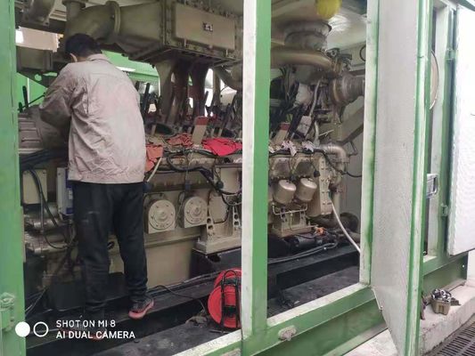 50/60 Гц частота Джинанский газотурбинный генератор с мощностью 750 кВт и низким потреблением