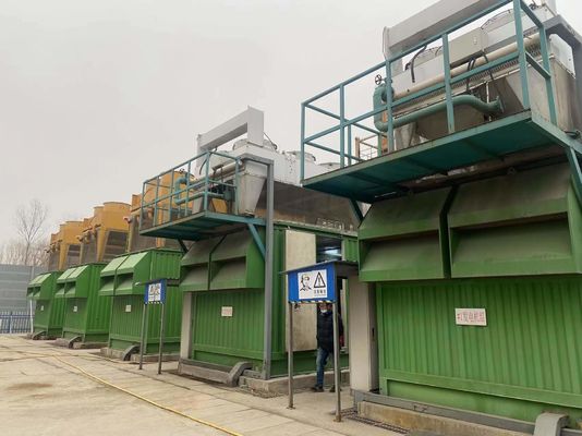 Гасгенераторные комплекты мощностью 1 МВт с установкой цилиндров в стиле V и трехфазным типом выхода переменного тока