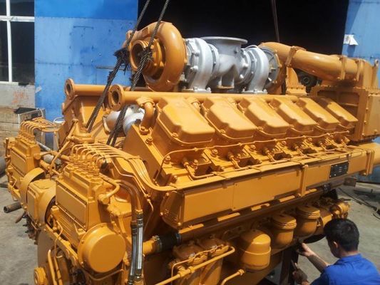 Дизельный генератор мощностью 500 кВт с дизельным двигателем Jinan 12V190 Ifc5456 и поршневым кольцом 100 кг