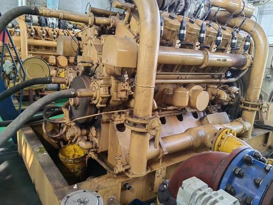 Дизельный генератор мощностью 500 кВт с дизельным двигателем Jinan 12V190 Ifc5456 и поршневым кольцом 100 кг