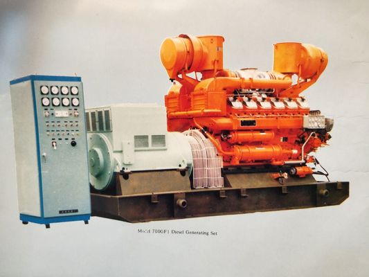Алюминиевый двигатель модель Z12V190bd2 генератор модель Ifc6502 500kw дизельный генератор 100kg